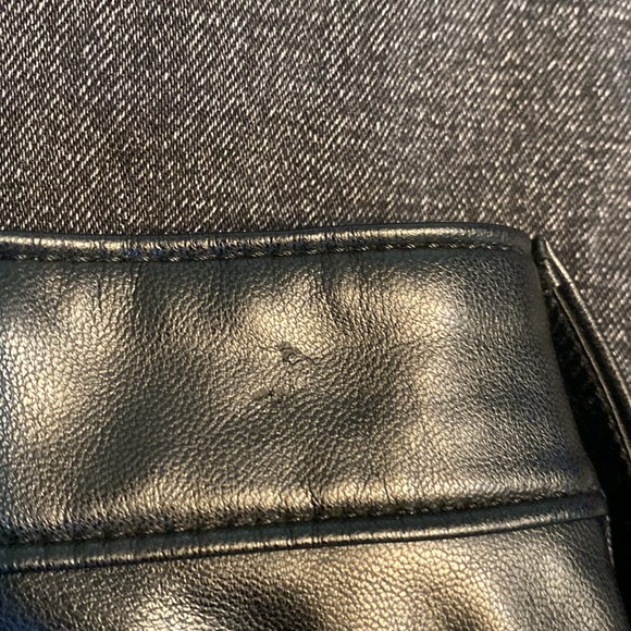 Abercrombie & Fitch Mixed Fabric Ultra High Rise Ankle Straight Jean Size 27 - Picture 15 of 17